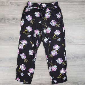 Vans Avalon Floral Pants Black Size XS